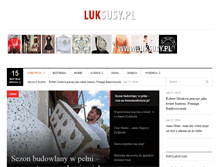 Tablet Screenshot of luksus.luksusy.pl